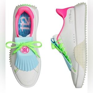 G/Fore Women’s G.112 Kiltie Golf Shoes-Snow/Multi-Size 7.5 NIB ⛳️🔥